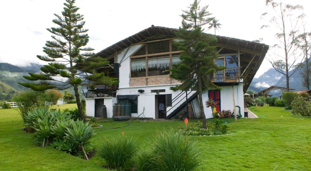 Bosques de Cocora donde Juan B uno de los mejores restaurantes del Quindío