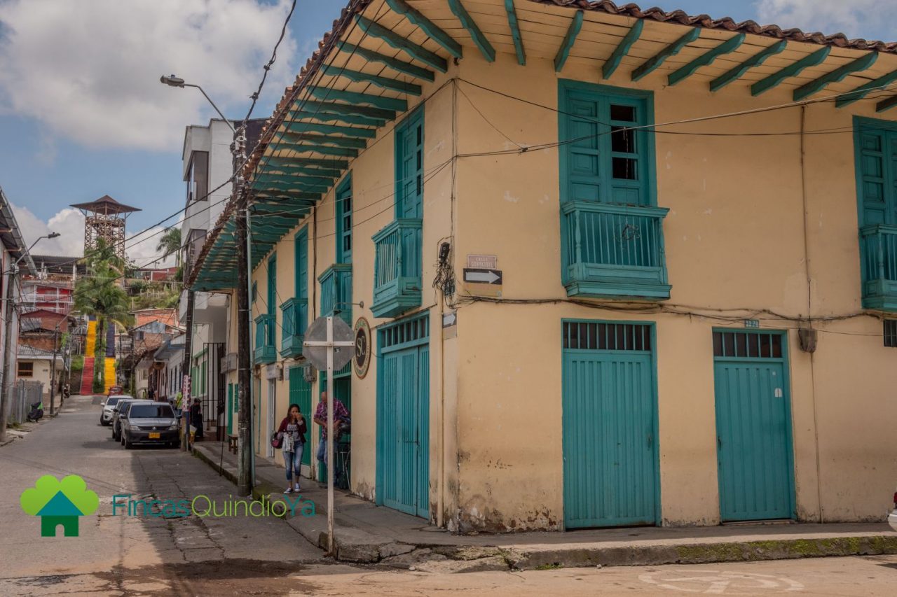 Casa esquinera del pueblo en Circasia, Quindio