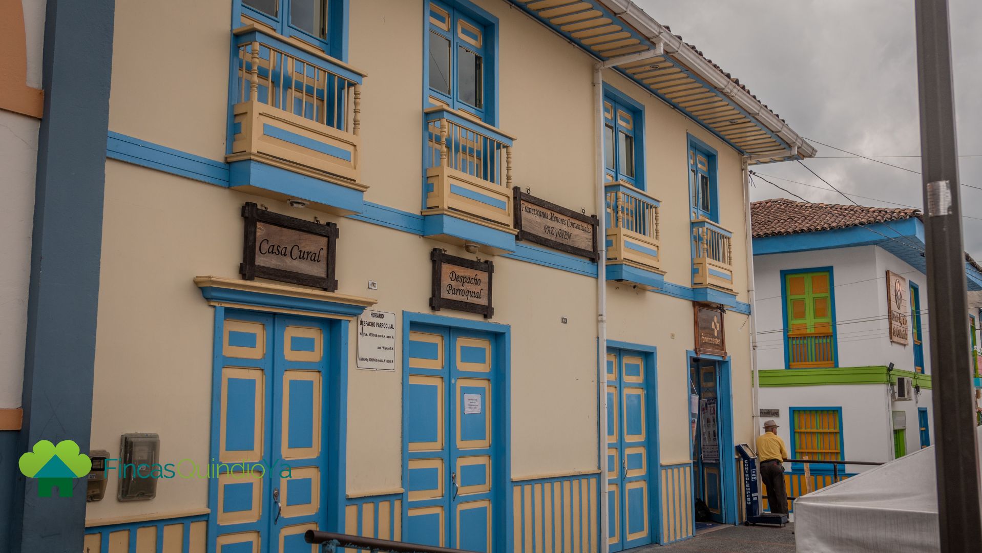Fachada de una casa